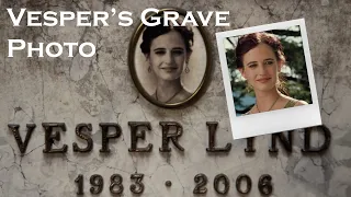 Vesper Lynd's Grave Photo in No Time To Die