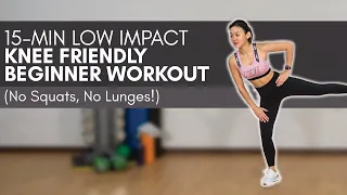 Low Impact Knee Friendly Beginner Workout (No Squats, No Lunges!) | Joanna Soh