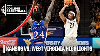 Kansas Jayhawks vs. West Virginia Mountaineers | Full Game Highlights