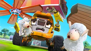 Construction Truck Song | Car Cartoon | Monster Truck | Kids Songs | BabyBus - Cars World