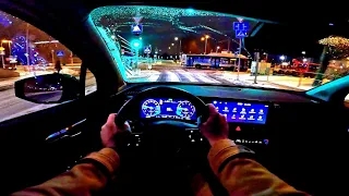 2023 Kia Sportage MY23 [ 1,6 T-GDI (180hp) MHEV EX 7DCT 4WD ] Night POV Test Drive