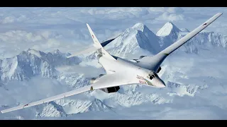 Modernized TU - 160M "White Swan". (NATO: Blackjack). Part of the Russian Military's nuclear triad