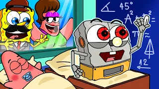 [Animation] 🍼 My Baby is a Robot | Spongebob Squarepants Animation
