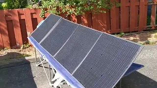 Testing my Bluetti AC200MAX solar setup