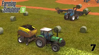 "UNLIMITED BAlE IN GRASS | Farming simulator 18 |"