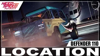 Need for Speed Payback Abandoned Car | Land Rover Defender 110 | New Location