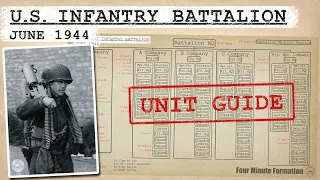 The U.S. Infantry Battalion (1944) - Four Minute Formation