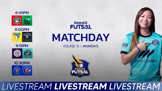 Series Futsal Womens, Round 15, 2024/1 |  Full Livestream