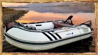 Best Inflatable Boat With A Motor (Newport Vessels 9 Foot SeaScape Review)
