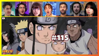 Naruto Episode 115 | New Opponent! | Reaction Mashup ナルト