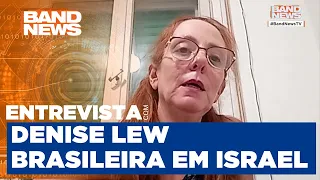 Psicóloga brasileira residente em Israel fala sobre a situação de guerra | BandNews TV