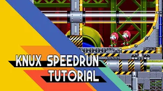 Sonic Mania Plus - Knuckles Speedrun Tutorial | Chemical Plant 2 (&Knuckles Puyo Skip)