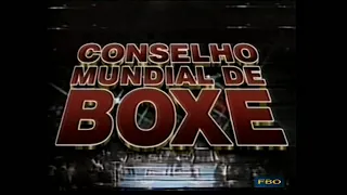 Chamada Boxe Internacional "Mike Tyson vs Frank Bruno" - Rede Globo xx/03/1996