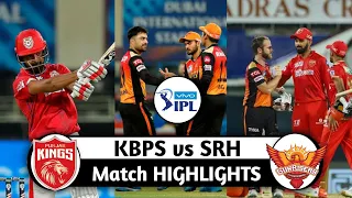 PBKS VS SRH IPL 2021 full match highlights|SUNRISERS HYDERABAD VS PUNJAB KINGS |Match 37|SRH vs PBKS