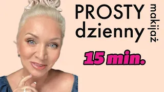 Dzienny makijaż w 15 minut!!! Cera dojrzała / Same sprawdzone TANIE kosmetyki