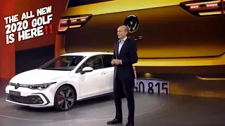 LIVE World Premiere Of The All New 2020 VW Golf 8!