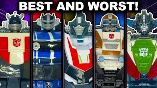 Transformers BEST and WORST Wheeljack Figures