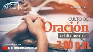 CULTO DE ESTUDIO BIBLICO Y ORACION 29-05-2024