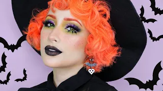 Cute Halloween Witch Makeup Tutorial