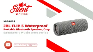 UNBOXING | JBL FLIP 5 Waterproof Portable Bluetooth Speaker, Grey | Part 1