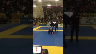 Jeff Messina (Black Belt Revolution Dojo) wins Via Submission at IBJJF San Jose Open 2017