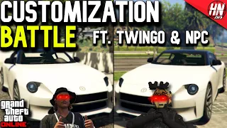 Annis 300R Customization Battle ft. @twingoplaysgames, @gtanpc | GTA Online