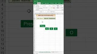 Tip For Data Entry Operator's ✌️✌️🔥#shorts #excel
