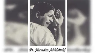 Pandit Jtendar Abhisheki || Raag  Jogkauns