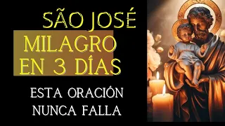 Di esta PODEROSA ORACIÓN a SAN JOSÉ y UN MILAGRO SUCEDERÁ EN LOS PRÓXIMOS 3 DÍAS | NUNCA FALLA🙏