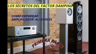 Los secretos del factor Damping o factor de amortiguamiento.