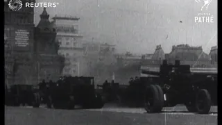 May Day parade in Red Square (1945)