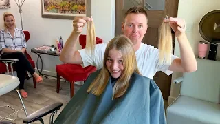 Cutting Off My Daughter's Hair!