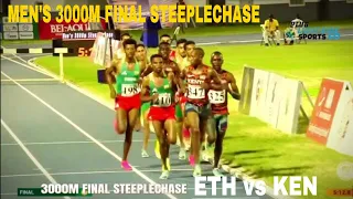 ETH vs KEN MEN'S 3000M 🔥 FINAL STEEPLECHASE  African Games