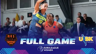 KGHM BC Polkowice v ZVVZ USK Praha | Full Basketball Game | EuroLeague Women 2023-24