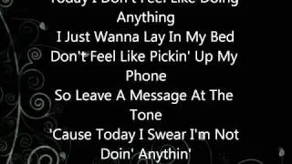 Bruno mars - The Lazy Song Lyrics.flv