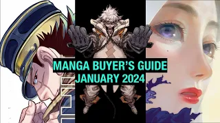 Manga Buyer's Guide - Notable New Releases for January 2024