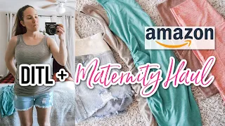 AMAZON MATERNITY HAUL + TRY ON | DAY IN THE LIFE PREGNANT | PATRICIA MARIE