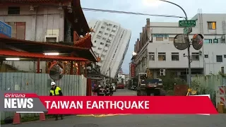 Taiwan quake kills 4, damages buildings; 85 missing