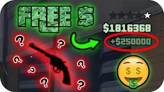 How to get a FREE GUN and 250,000 DOLLARS in GTA Online - Treasure Hunt
