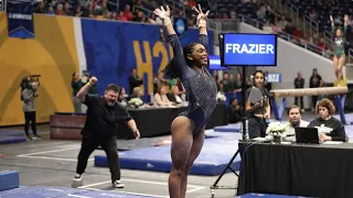 eMjae Frazier breaks Cal's all-around record in NCAA Regional Final | Women's Gymnastics