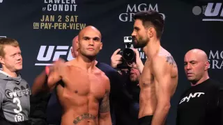 UFC 195 Main Event Weigh-In Highlight