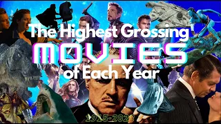 The Highest Grossing Movies of Each Year (1915 - 2023)