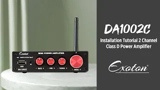 EXOTON Mini Power Amplifier | Installation Tutorial