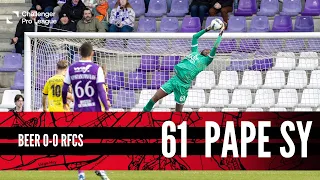 SAVES : Pape SY 0-0 | 🟣⚪ Beerschot VA vs RFC Seraing 🔴⚫ | 25.02.2024