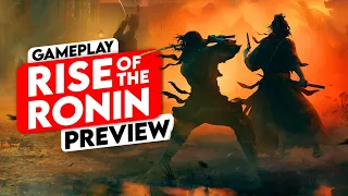 More than JUST Ghost of Tsushima - Rise of the Ronin Gameplay Preview