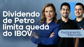 🔴 25/04/24 - COM ANÚNCIO DE DIVIDENDO, PETRO  LIMITA QUEDA DO IBOV | Fechamento de Mercado