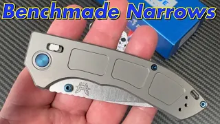 Benchmade Narrows  !   Thin,lightweight and fidget friendly….but the price ? 😳