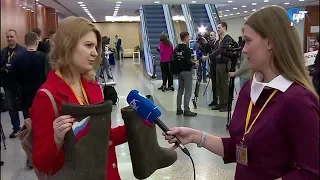 Специальный корреспондент НТ рассказала о подготовке журналистов к пресс-конференции Путина