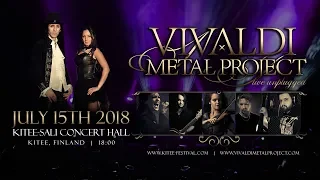 Vivaldi Metal Project - THE FOUR SEASONS - Medley Live Unplugged in Kitee, Finland - World Premiere