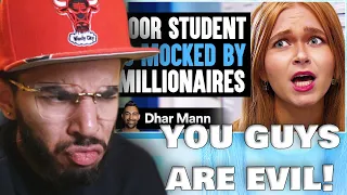 POOR Student Is MOCKED By MILLIONAIRES - reaction